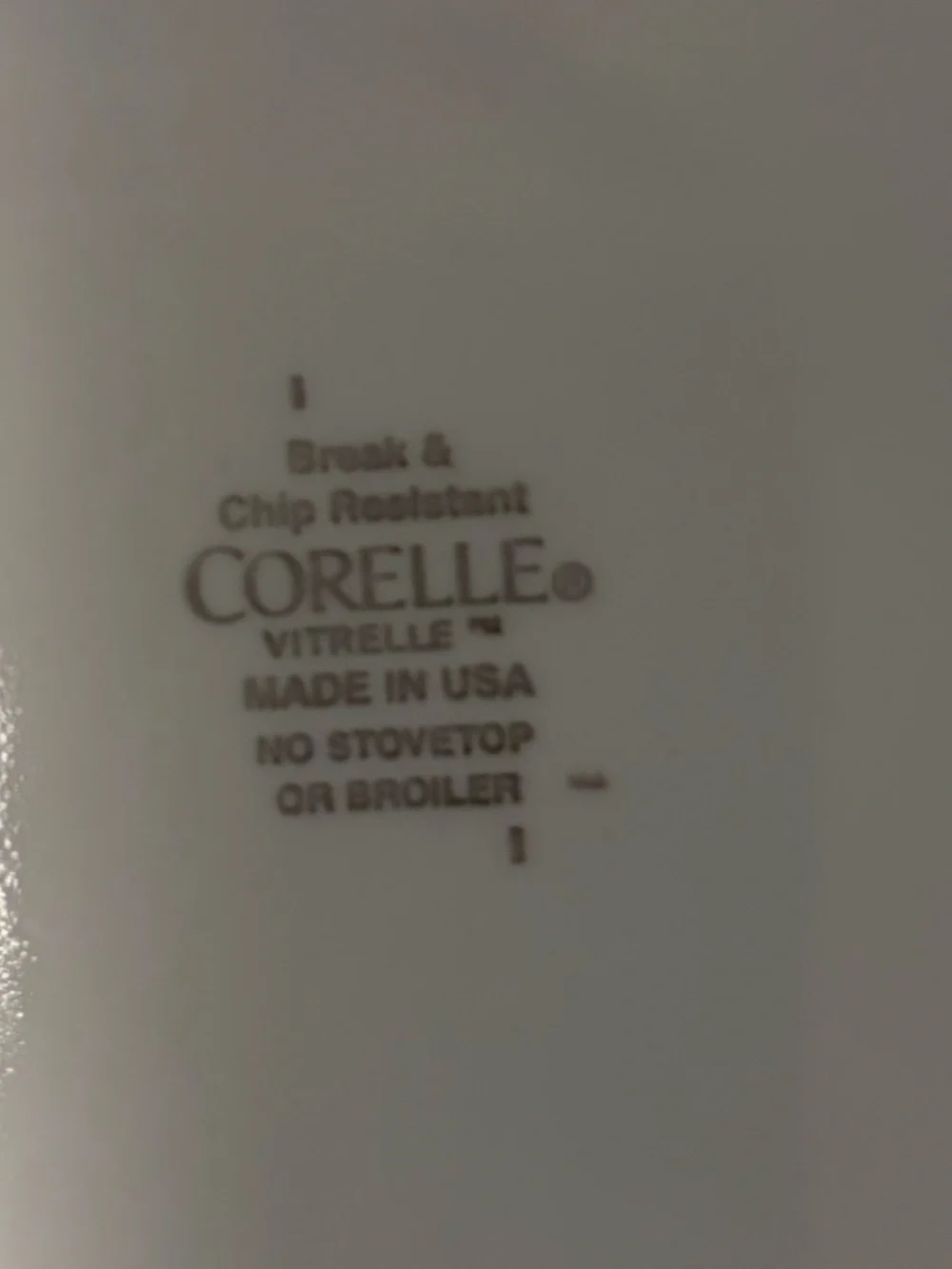 Corelle 3-pc dinner plate set.